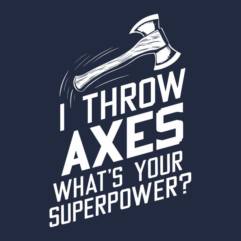 Masters of axe throwing for precise target practice