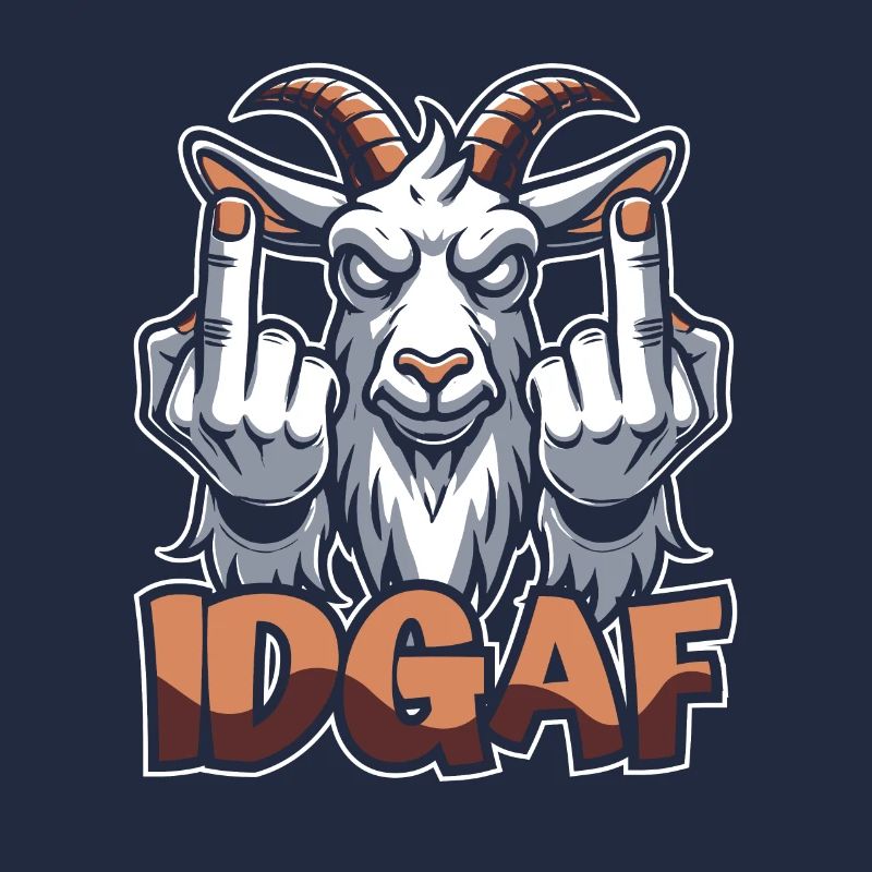 Ziege Idgaf