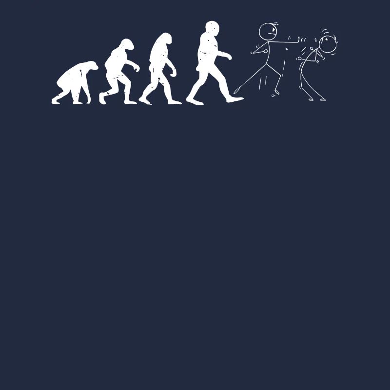 Funny Karate Evolution Karate stick figure