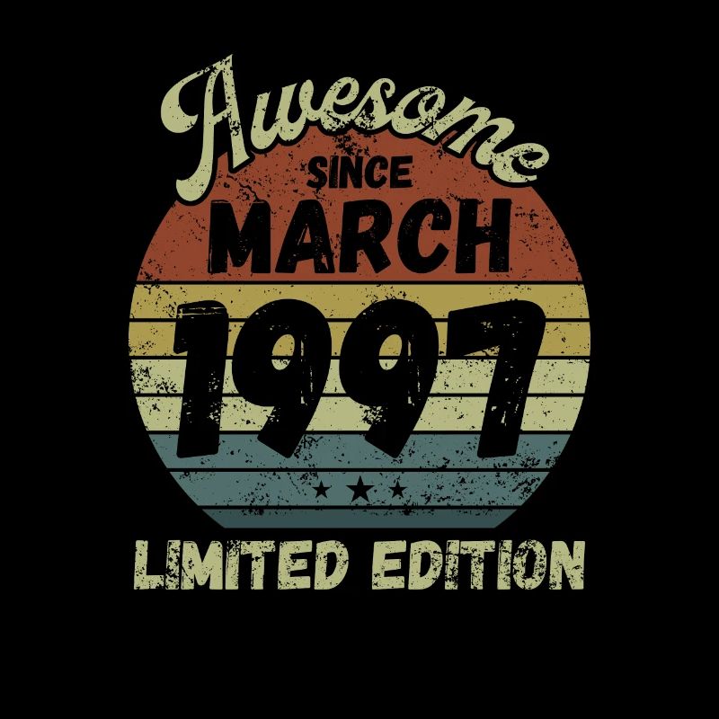 Awesome since March 1997 - Geburtstag