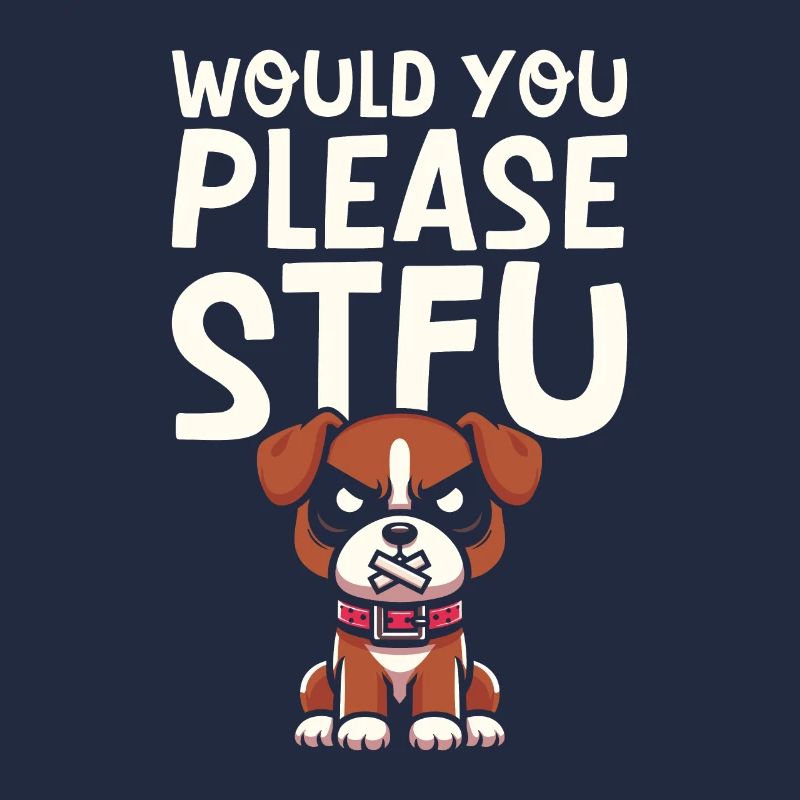 Boxer Dog German Boxer Stfu