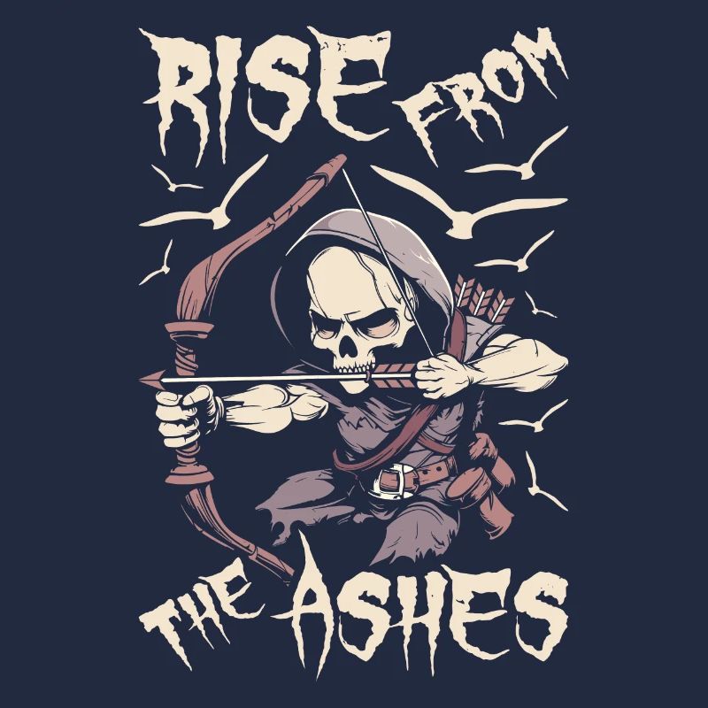 Bogenjagd Bogenjäger Skelett