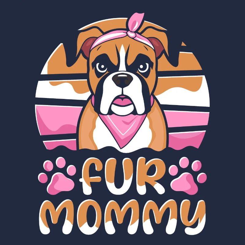 Boxer Hund Deutscher Boxer Mutter Hundemama