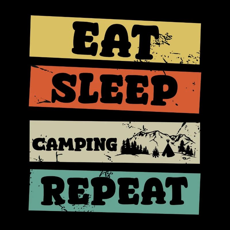 eat sleep camping repeat