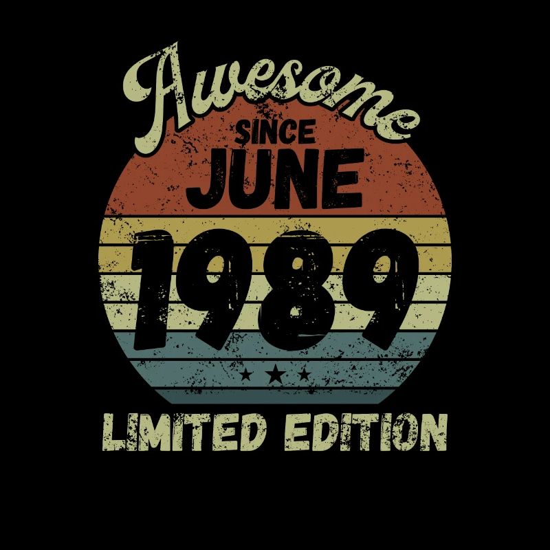 Awesome since June 1989 - Birthday