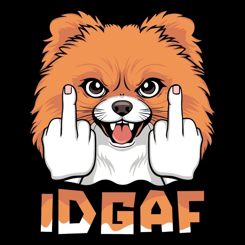 Pomeranian Idgaf