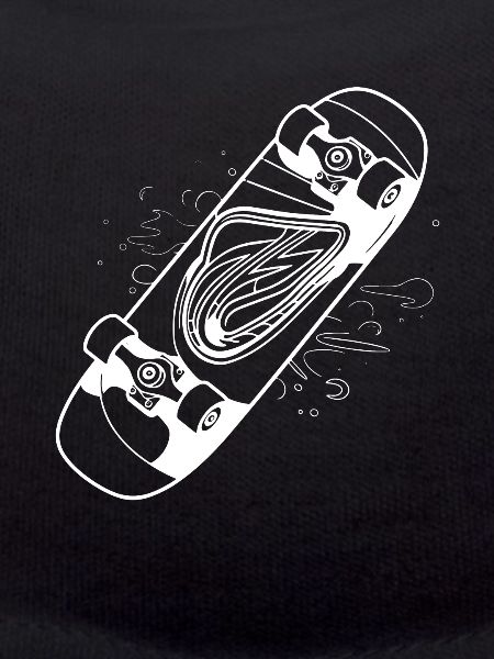 Skateboard Drawing
