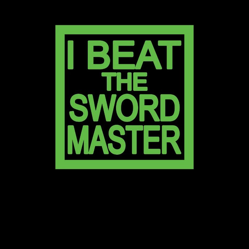 J’ai battu le maître de l’épée