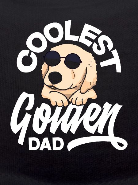 Cool Golden Retriever Dad