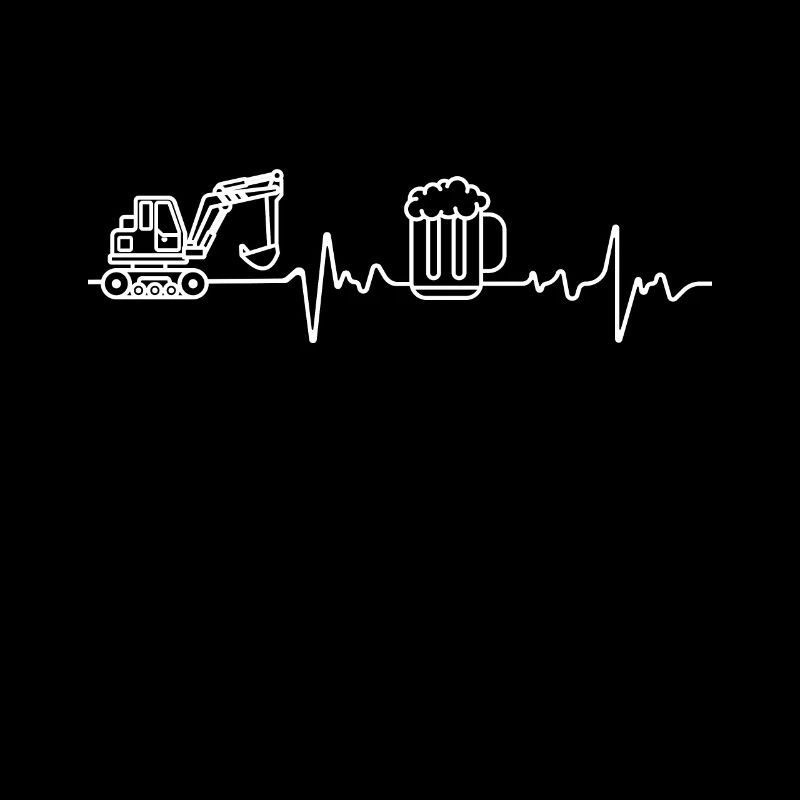Bier Herrzschlag Traktor Saufen Biertrinker Landwi