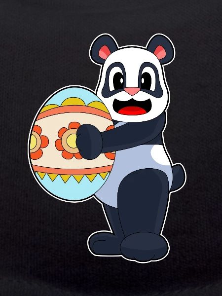 Panda Ostern Osterei