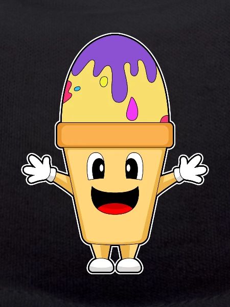 Eiswaffel Ostern Osterei
