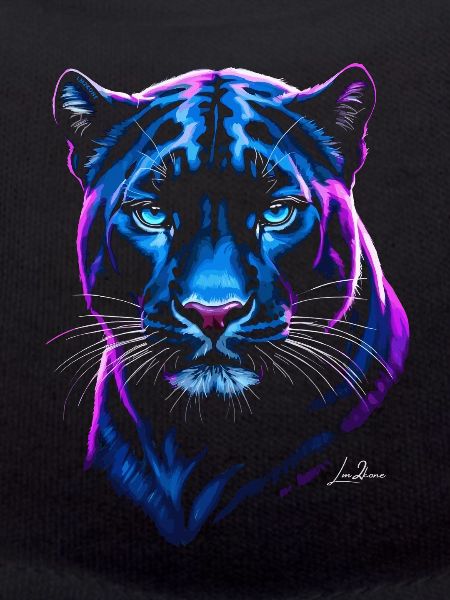 Neon Wild Panther