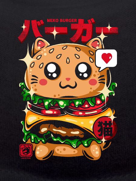 Japan Hamburger Cat Neko