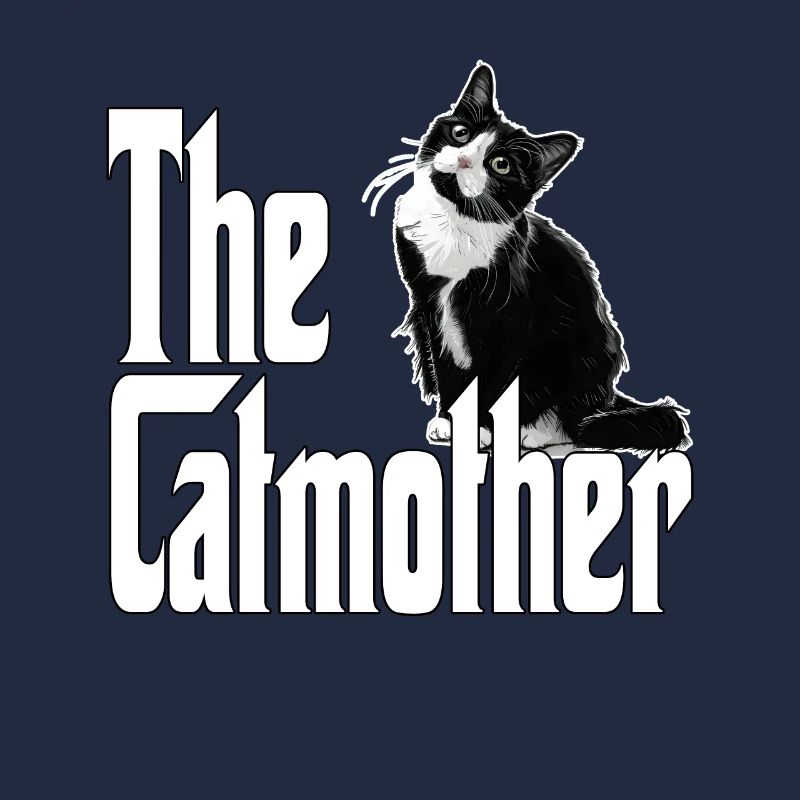 Katze Mutter La Catmother Chat Crazy Maman Maman