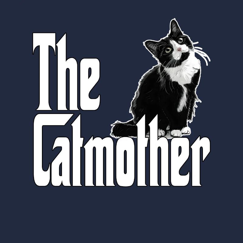 Katze Mutter La Catmother Chat Crazy Maman Maman