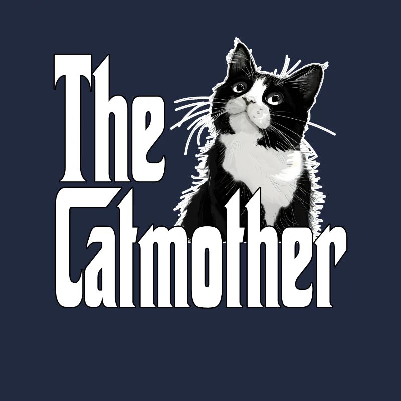 Katze Mutter La Catmother Chat Crazy Maman Maman