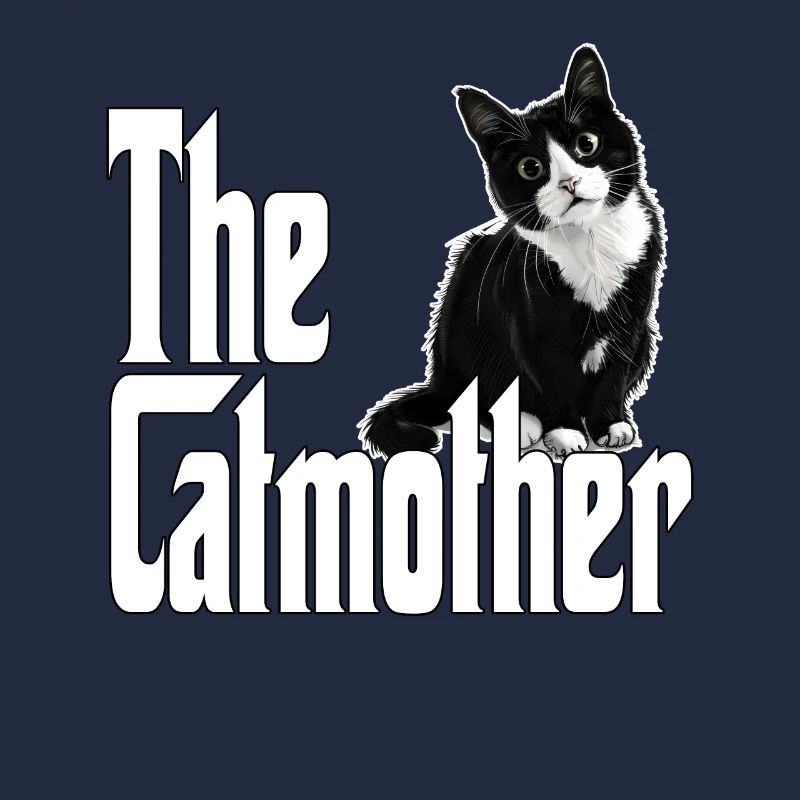 Katze Mutter La Catmother Chat Crazy Maman Maman