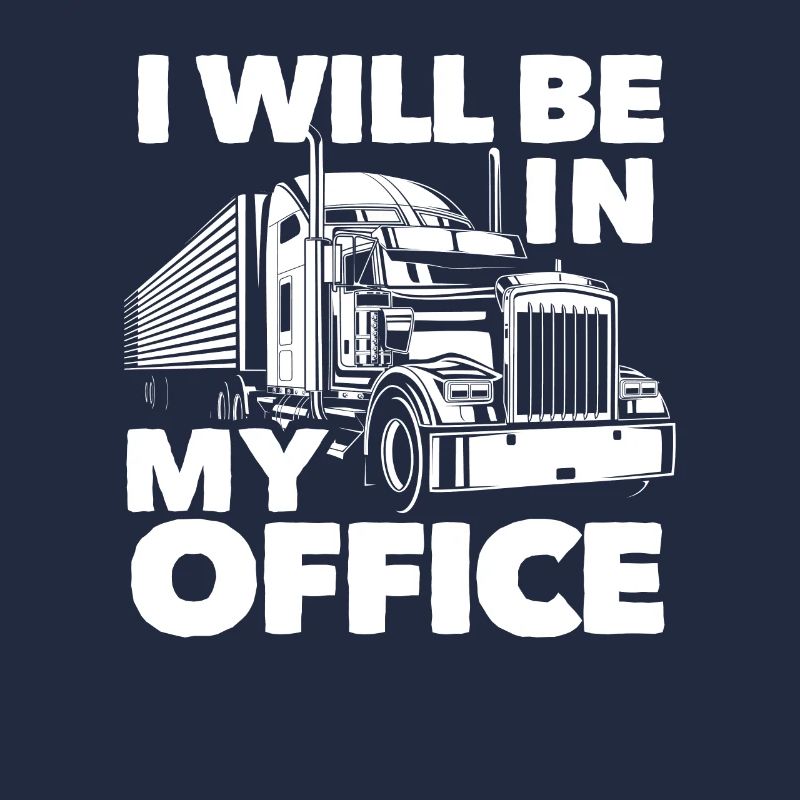 Bureau du chauffeur de camion disant