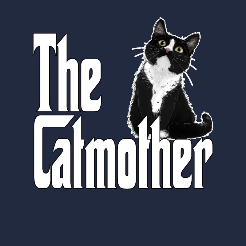 Katze Mutter La Catmother Chat Crazy Maman Maman