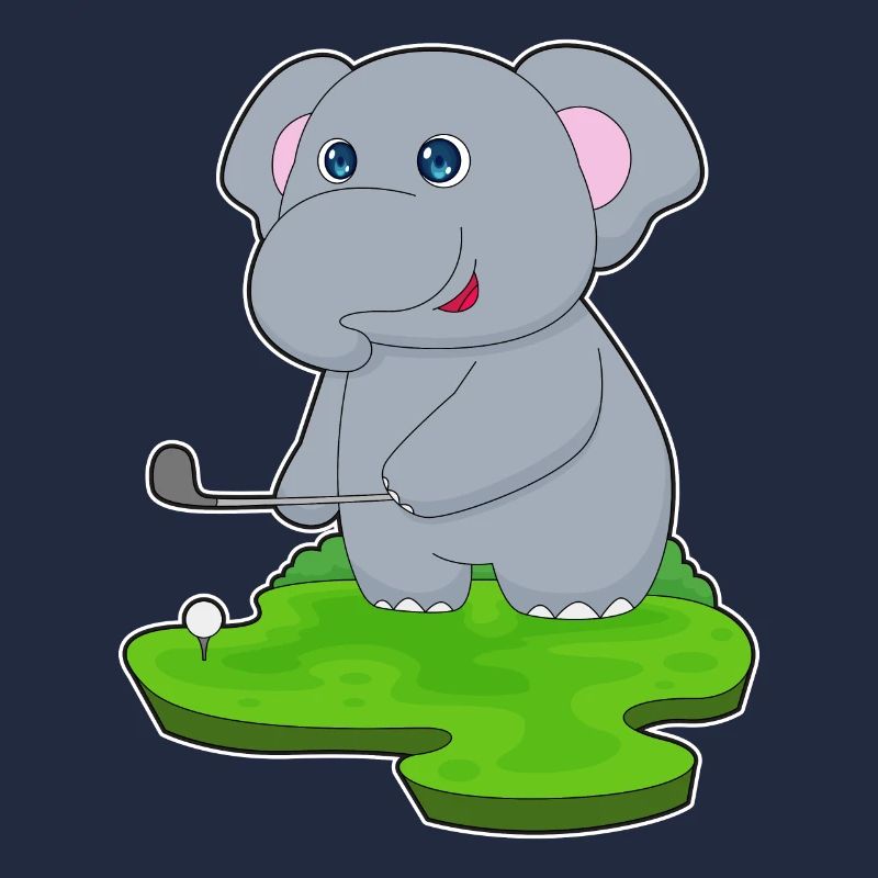 Elefant Golf Golfschläger