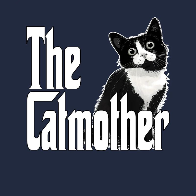 Katze Mutter La Catmother Chat Crazy Maman Maman
