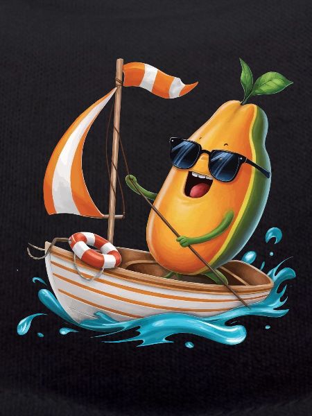 Frucht Papaya Bootfahren Geschenk
