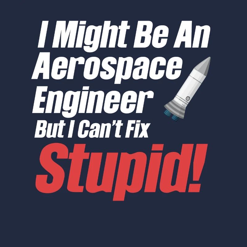 I could be an aerospace engineer,