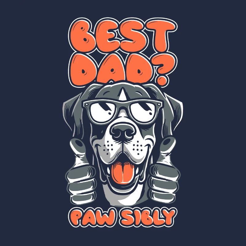Great Dane Father Best Dad Pawsibly