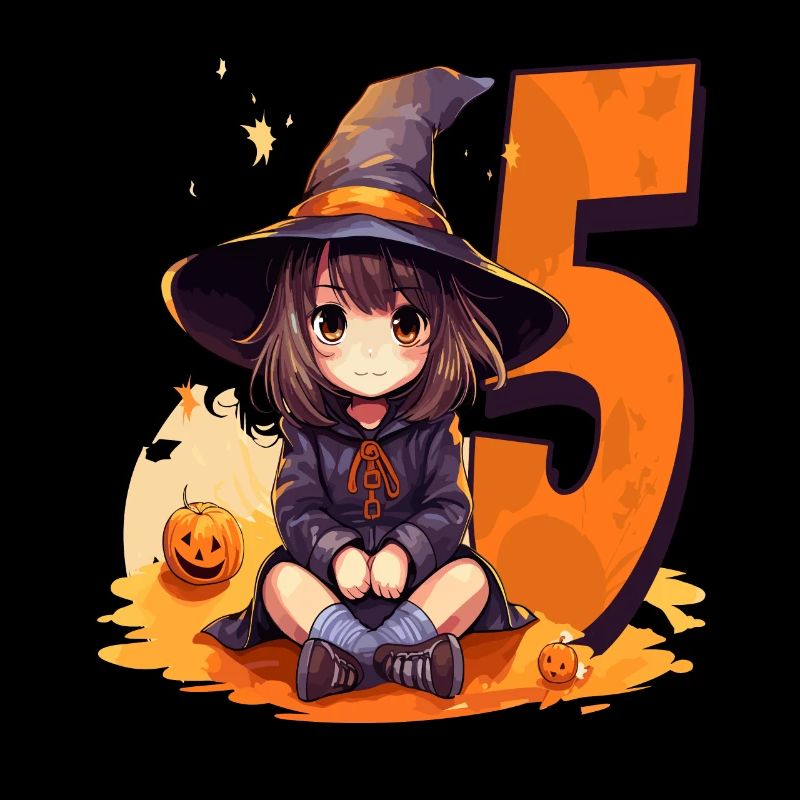Witch Birthday Costume – Five Years