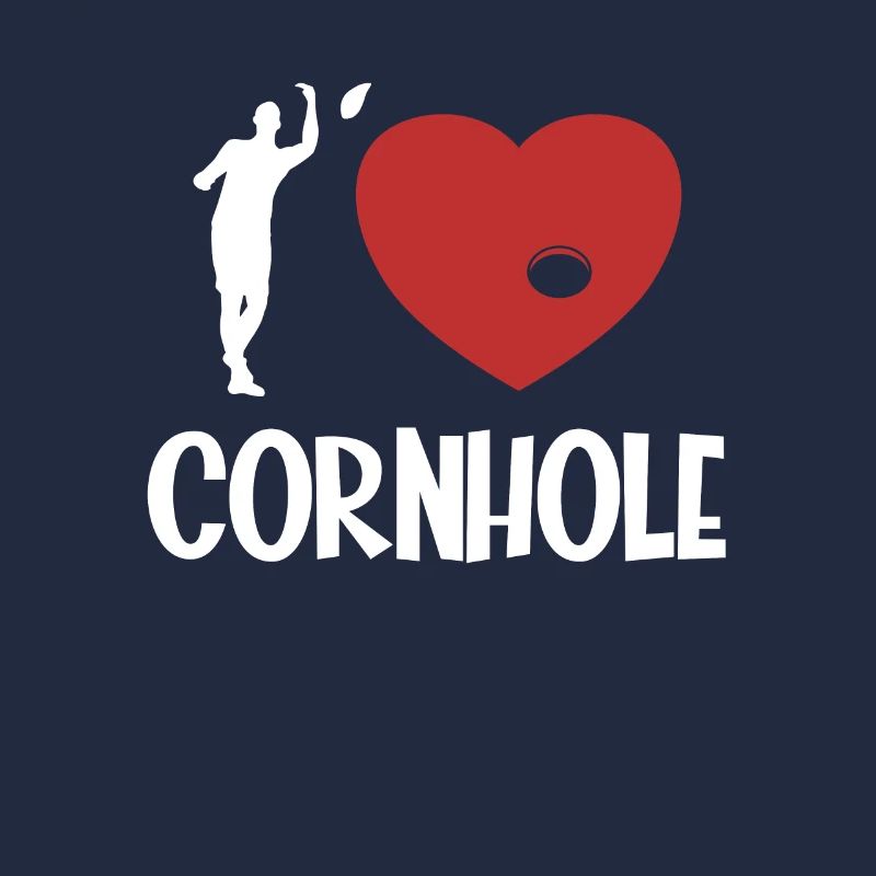 Ich liebe Cornhole Game Boards Sitzsack Professional