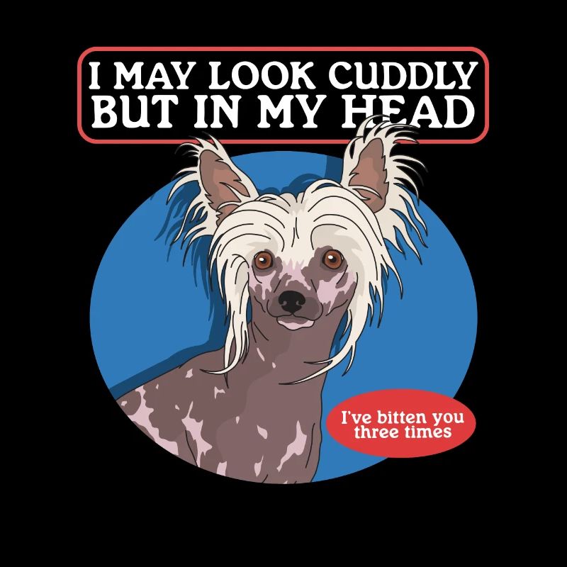 Chinese Crested Chinesischer Schopfhund Geschenk