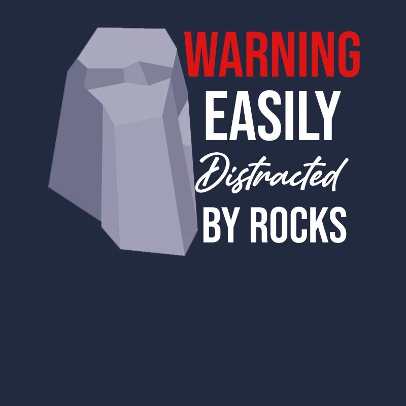 Warning: Easily distracted by stones. Jollier