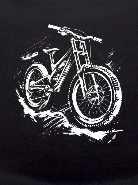 Mountain Biker Drawing