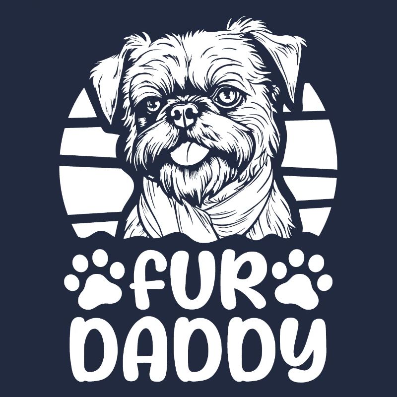 Brussels Griffon Dog Dad For Daddy