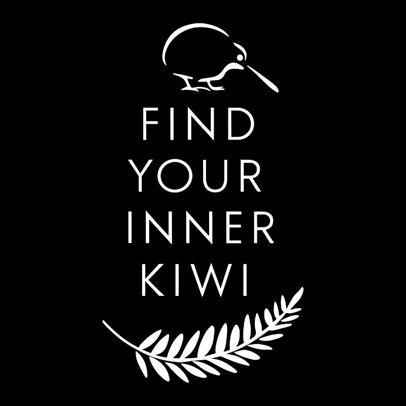 Finde Dein Inneres Kiwi - Neuseeland Souvenir