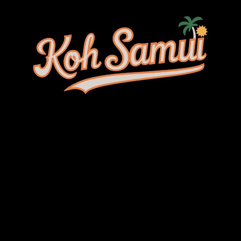 Koh Samui Souvenir Palmiers et soleil