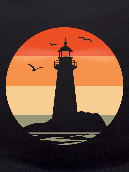 Lighthouse at sunset