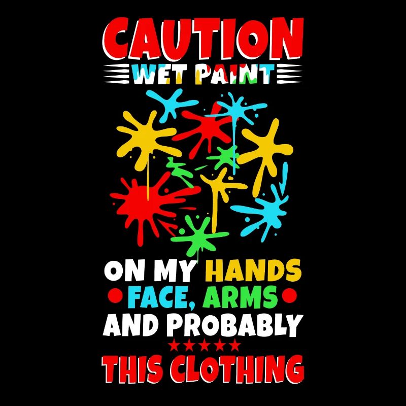 Wet paint