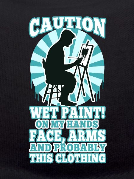 Wet paint