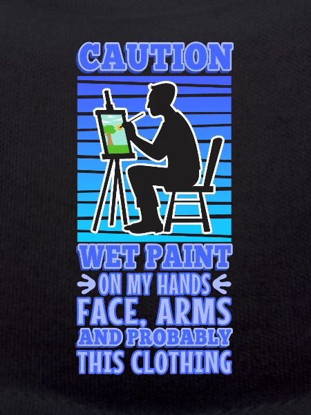 Wet paint