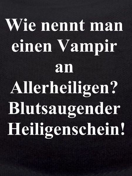 Geschenkidee für Vampire