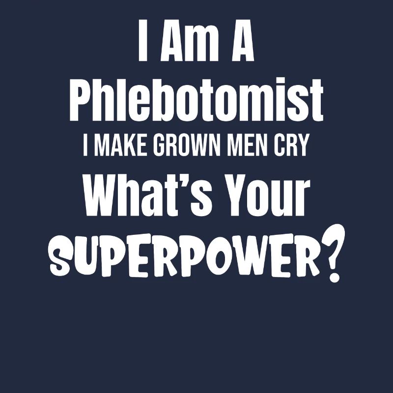 Ich Bin Ein Phlebotomist. Ich Bringe Erwachsene