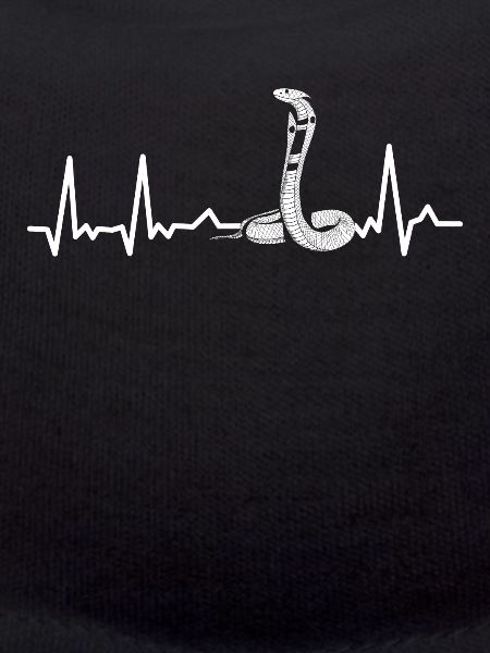 Snake Heartbeat ECG Line
