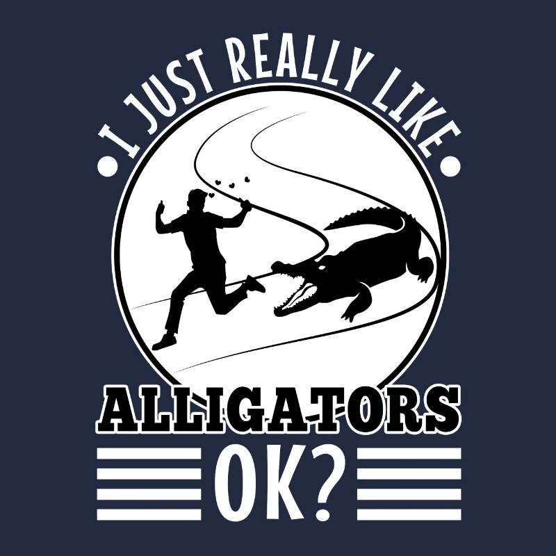 J’aime vraiment les alligators