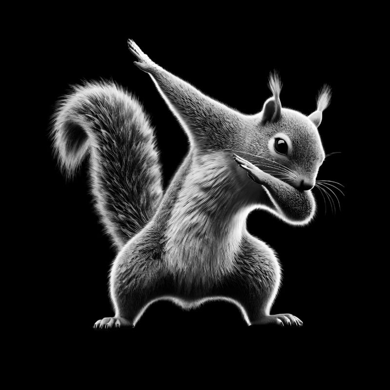 Funny Dabbing Squirrel Animal Lover Animals