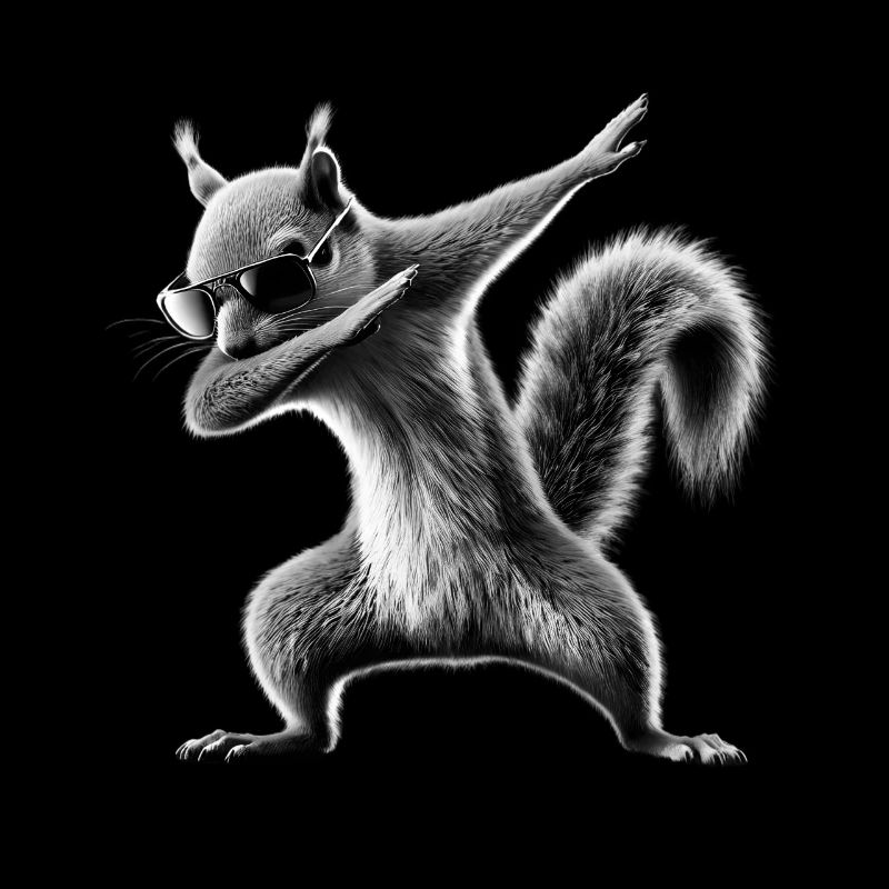Funny Dabbing Squirrel Animal Lover Animals