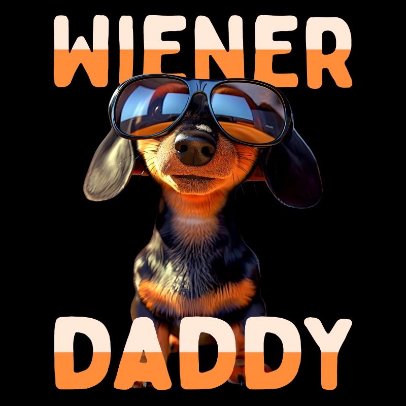 Viennese Daddy Dachshund Dad Dachshund Dad Father's Day
