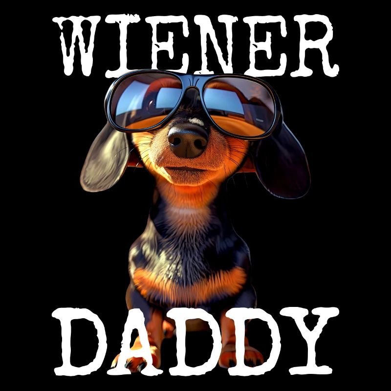 Viennese Daddy Dachshund Dad Dachshund Dad Father's Day