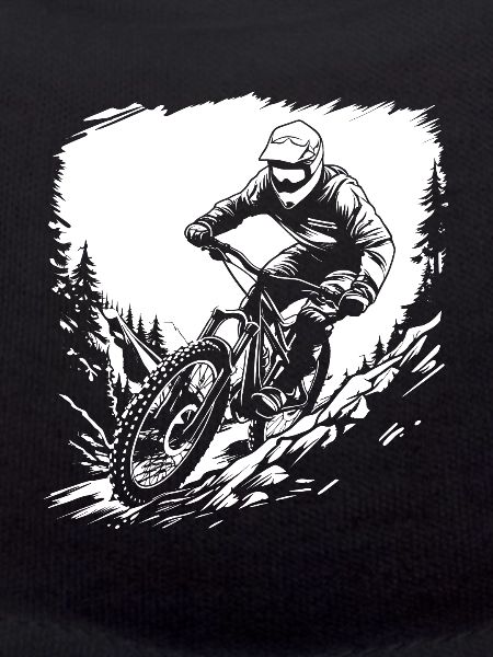 Mountain Biking Sketch